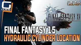 Final Fantasy 15 Guide - Hydraulic Cylinder Location (Better Gravity Well Quest Walkthrough)