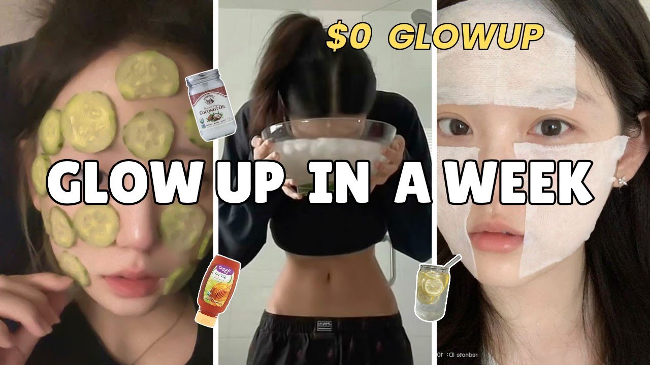 Glow up in a week with zero dollar! - YouTube
