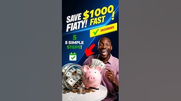 How to Save $1000 by 2025 (The Most Important Video you