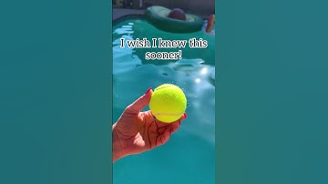 Easy way to keep the pool clean! #summer #pool #tips