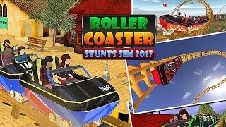 Roller Coaster Stunts Sim 2017 - Android Gameplay screenshot 5