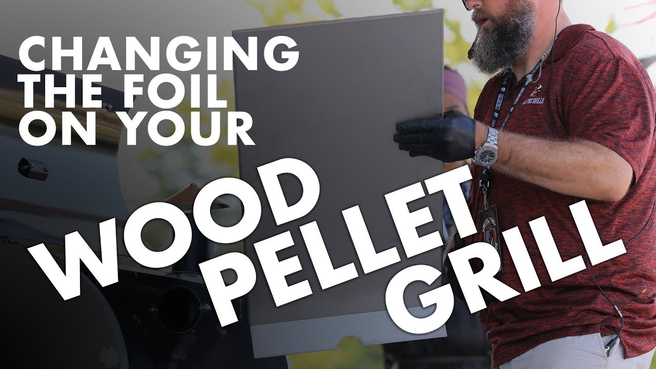 How to Change the Foil on Your Drip Pan REC TEC Grills YouTube