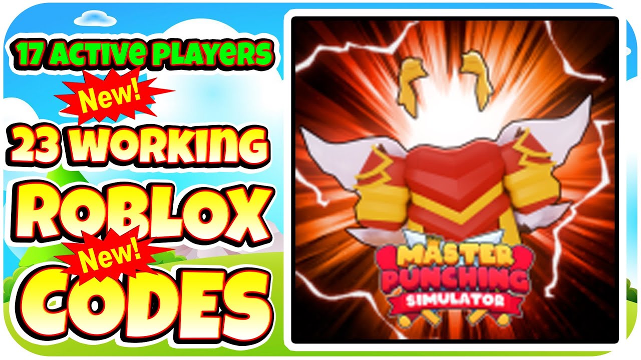 NEW CODES [ BOSS] Master Punching Simulator By Block Star Studios ...