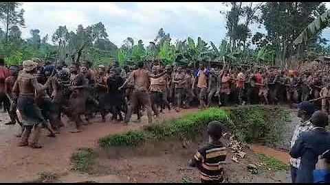 Kadodi dance #Imbalu2020, some of the cultural dance followers bamasaba (bagisu)