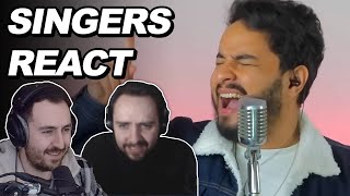 Singers React to Gabriel Henriquez - O Holy Night | Reaction