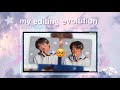 my editing evolution | ccp to video star ˚. * ✦