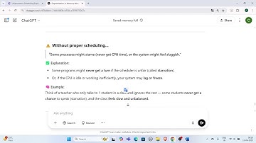 Uniprocessor Scheduling Algorithms