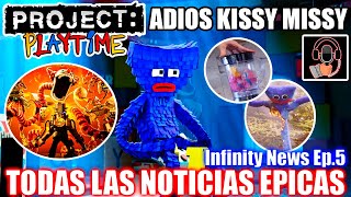 Todo lo nuevo en Poppy Playtime Kissy y Huggy Murieron F | Infinity News Ep. 5