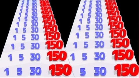 9 Mins Satisfying Math Games-Number Master Vs Number Plus And Run With High Score
