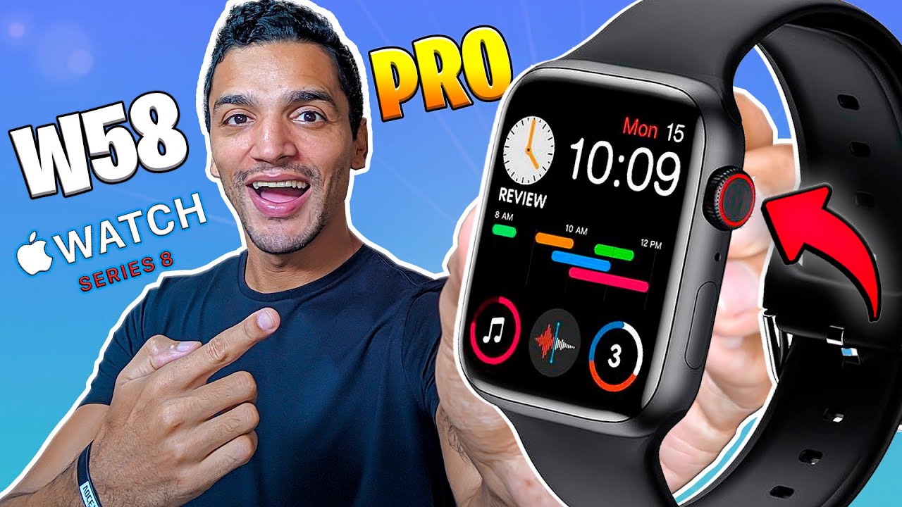 SmartWatch Relógio Inteligente W58 pro Série 8 45mm - Lefal Cold