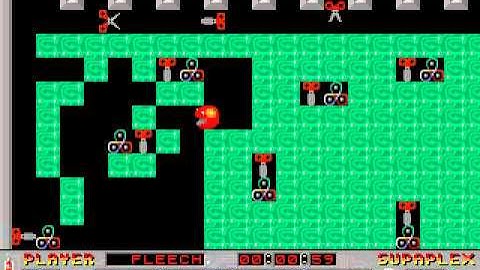 Supaplex: Original Levels: Level 84: All That Fuss