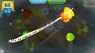 Fruit Ninja Hacked Version full gameplay Arcade Mode
