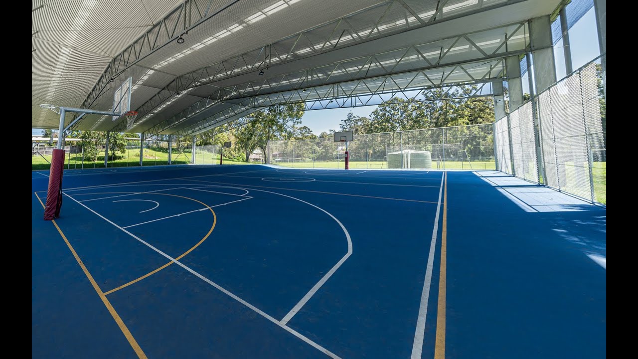Northmead Creative and Performing Arts High School ball court cover