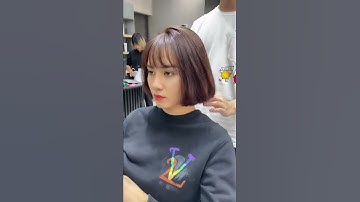Cắt uốn tóc Bob ngắn | DA Sassoonhair