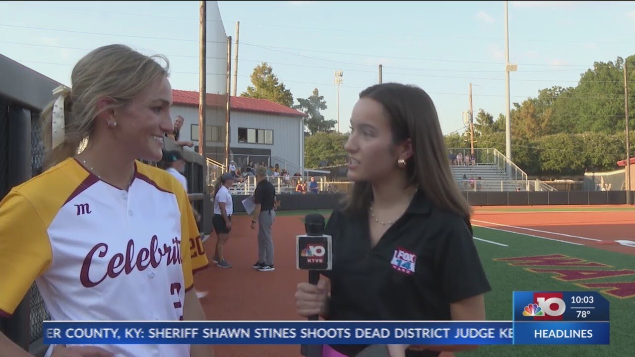 Jamie Lynn Spears competes against ULM softball team YouTube