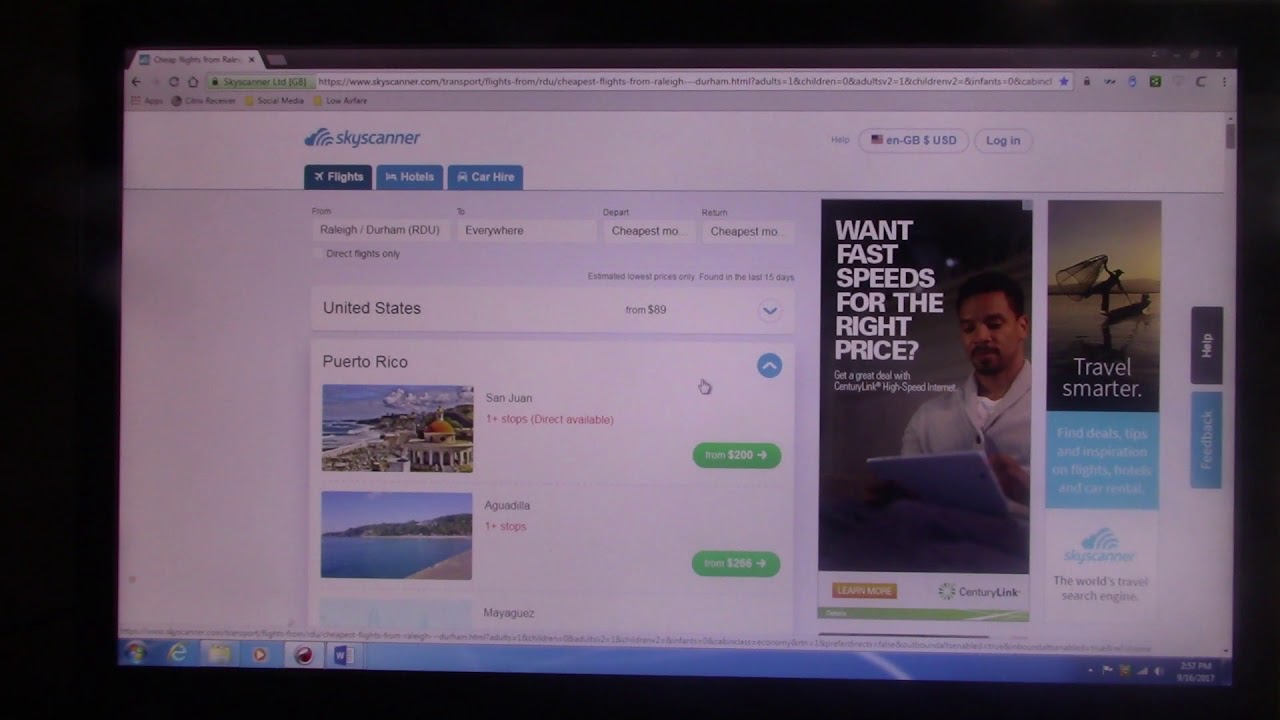 Skyscanner- Low Airfare Search Tool