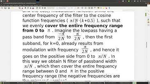 Lecture Multirate Signal Processing, Part 13