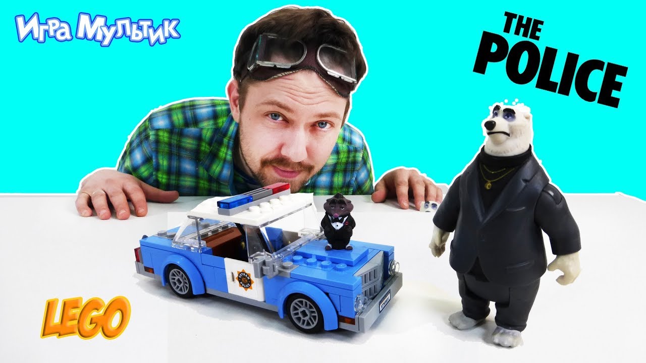 Красная полицейская машина игра