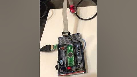 My own Arduino Leonardo perfboard atmega32u4. Very useful to test each chip order. USB+ICSP working