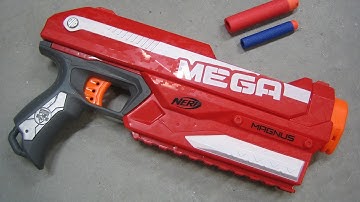 [REVIEW] Nerf Mega Magnus Review & Firing Test