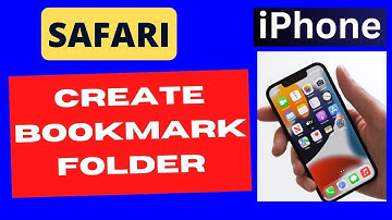 Create Bookmark Folder in iPhone Safari Browser