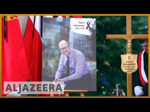 🇵🇱 Pawel Adamowicz: Thousands turn out for funeral of Polish mayor | Al Jazeera English