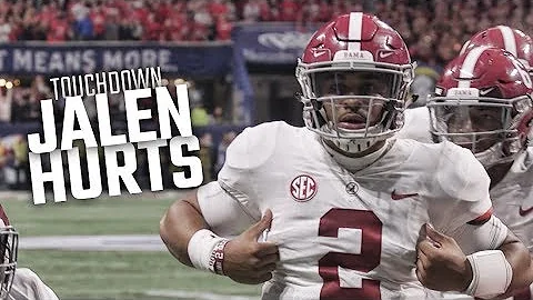 Jalen Hurts scores game-winning touchdown for Alabama in SEC Championship