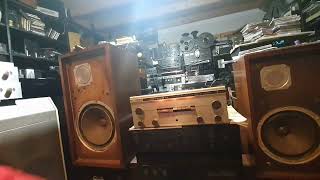 The Best Matching Old School 60s Altec Royale Ii Germanium Amplifier U0026 Klh Model 6 Old Hiend Sound