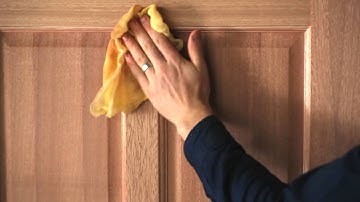 How to stain and varnish a timber door (interior or exterior)