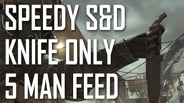 Speedy S&D Knife Only 5 Man Feed!