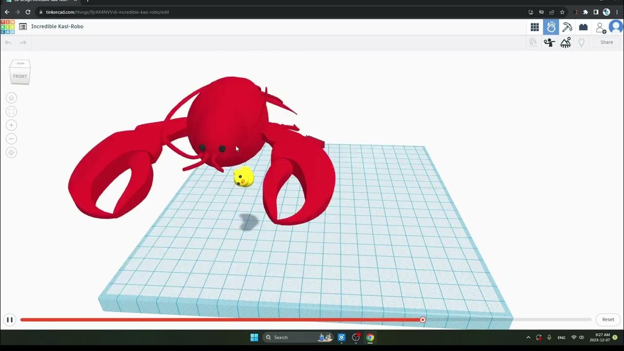 Example of sim lab on tinkercad YouTube