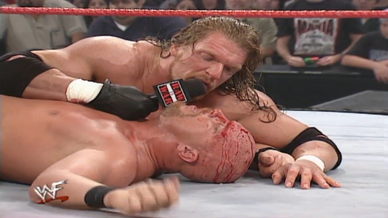 HHH Attacks Stone Cold! - YouTube