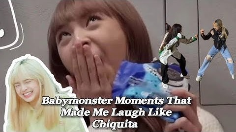 Babymonster Moments That Make Me Laugh Like Chiquita [Try not to laugh]