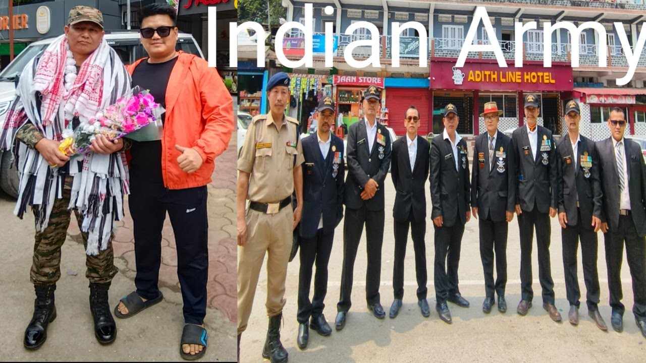 How Grand Reception Program Retirement Indian Army || Organised By Ex-Servicemen Keyi Panyor Unit