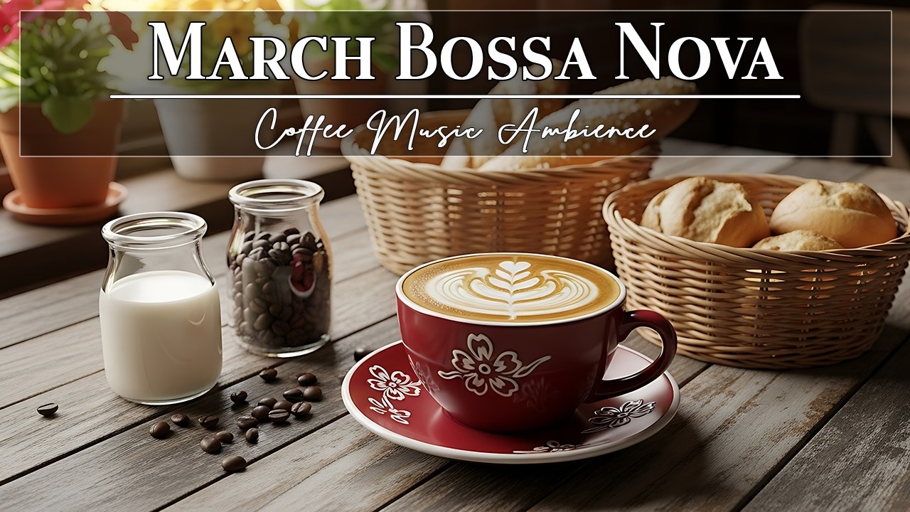 Morning Groove ☕ March Bossa Nova Jazz & Calm Cafe Sounds for Productivity
