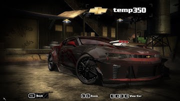 NFS Most Wanted | 2016 Chevrolet Camaro SS Mod Gameplay