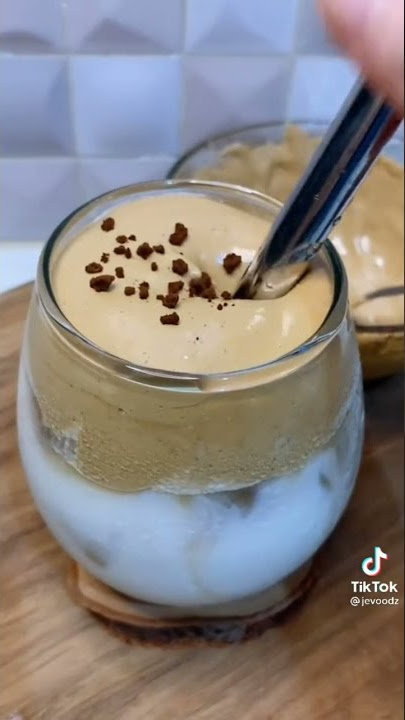 Cara membuat Dalgona Coffee