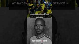 Patrice Motsepe has arrived at the funeral service of late Bafana Bafana midfielder Jayden Adams
