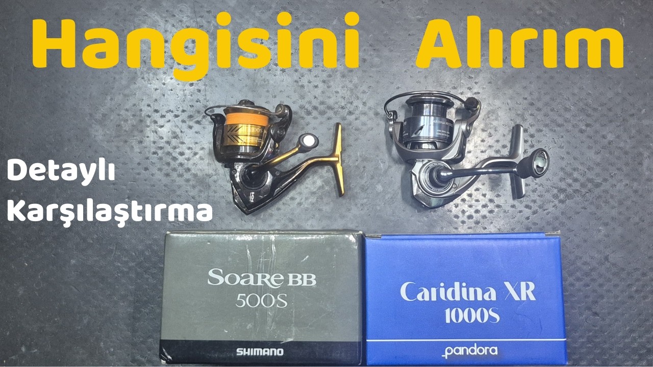 Shimano Soare BB 500s & Pandora Caridina XR 1000s Karşılaştırma