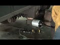 Hendrickson suspension bushing replacement on semi trailer