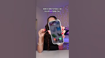 How to make a No Caller ID phone call! #iphone #iphonehacks #iphonetips