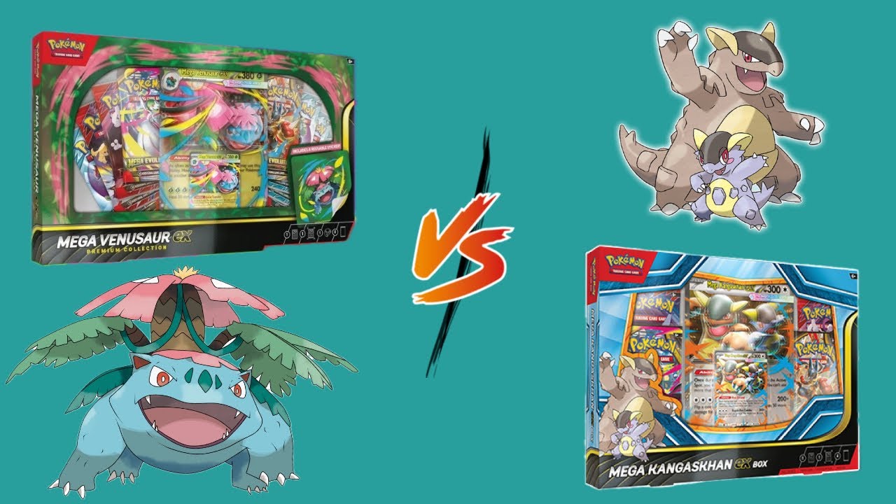 Mega Venusaur ex Premium Collection & Mega Kangaskhan ex Box!