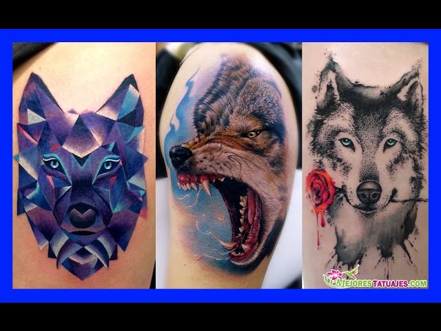 Los Mejores Tatuajes de Lobos para Hombres y Mujeres - Significado - YouTube