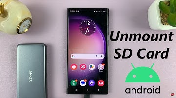 How To Unmount SD Card From Android Phone (Samsung Galaxy)