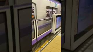 田園都市線　渋谷駅　東京メトロ18000系発車シーン