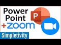 PowerPoint Presentation Techniques in Zoom