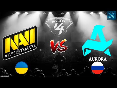 НАВИ НА БЛАСТЕ ПРОТИВ АВРОРЫ | NAVI vs Aurora  (BO1) BLAST Slam 4