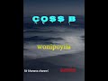 Coss b- Wonipoyila | Áudio oficial