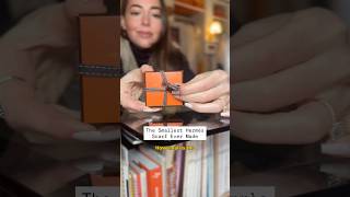 The Smallest Hermès Scarf In The World