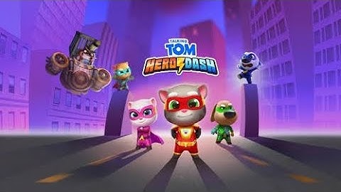 Talking Tom Hero Dash - All gameplay walkthrough ios android - New high score?